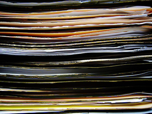 Stack of Paperwork